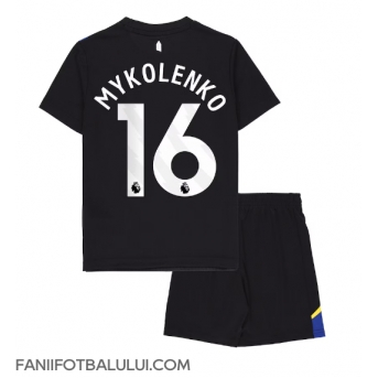 Everton Vitaliy Mykolenko #16 Echipament de Fotbal Replică 2025-26 Copii Treilea (+ Șorturi)